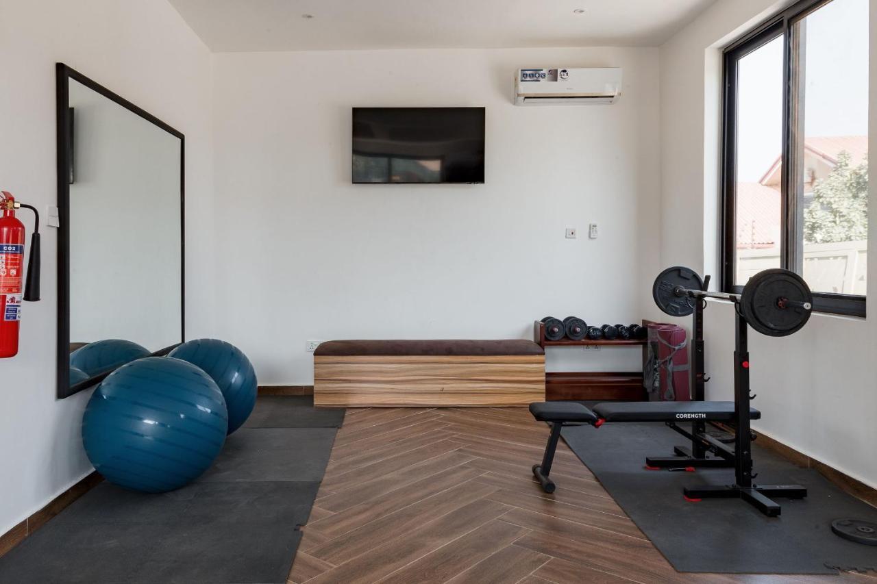 The Avery Apartments At Odomaa Place, East Airport Akkra Exterior foto